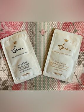 Sisley Izia Moisturizing Perfumed Body Lotion & Perfumed Bath Shower Gel TRAVEL